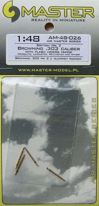 1/48 British Mk 2 Browning .303 caliber (4 pcs.)