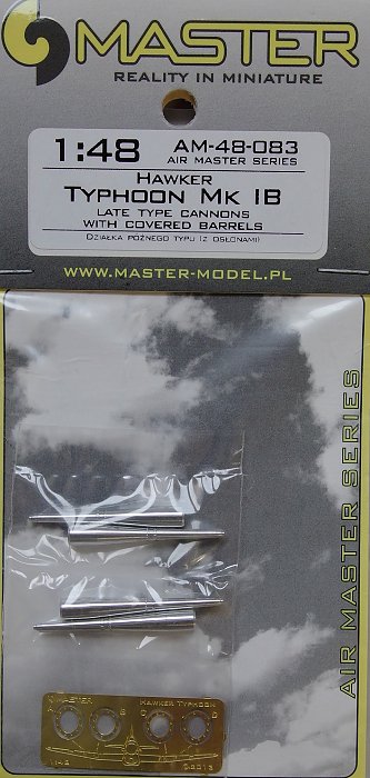 1/48 H.Typhoon Mk IB late cannons w/ cover.barrels