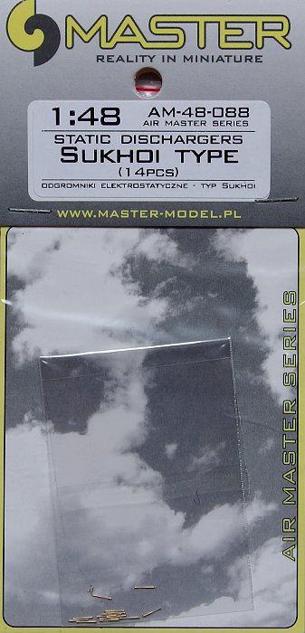 1/48 Static dischargers used on Sukhoi (14 pcs.)