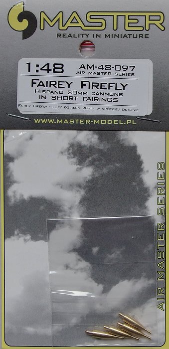 1/48 Fairey Firefly Hispano 20mm can.(short fair.)