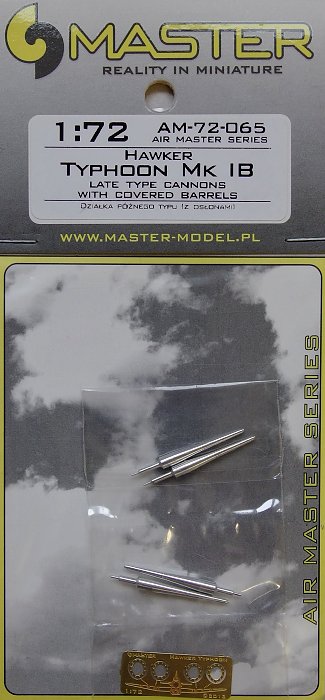 1/72 H.Typhoon Mk IB late cannons w/ cover.barrels