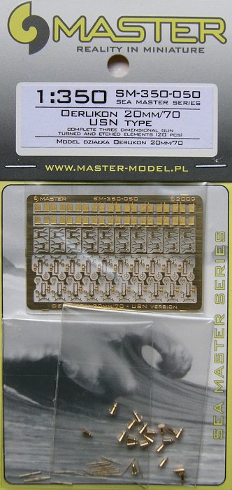 1/350 Oerlikon 20mm USN type (20 pcs.)