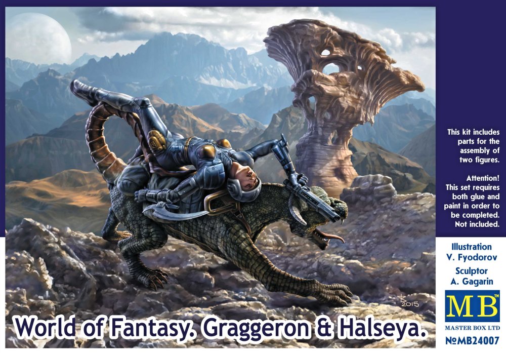 1/24 World of Fantasy - Graggeron & Halseya