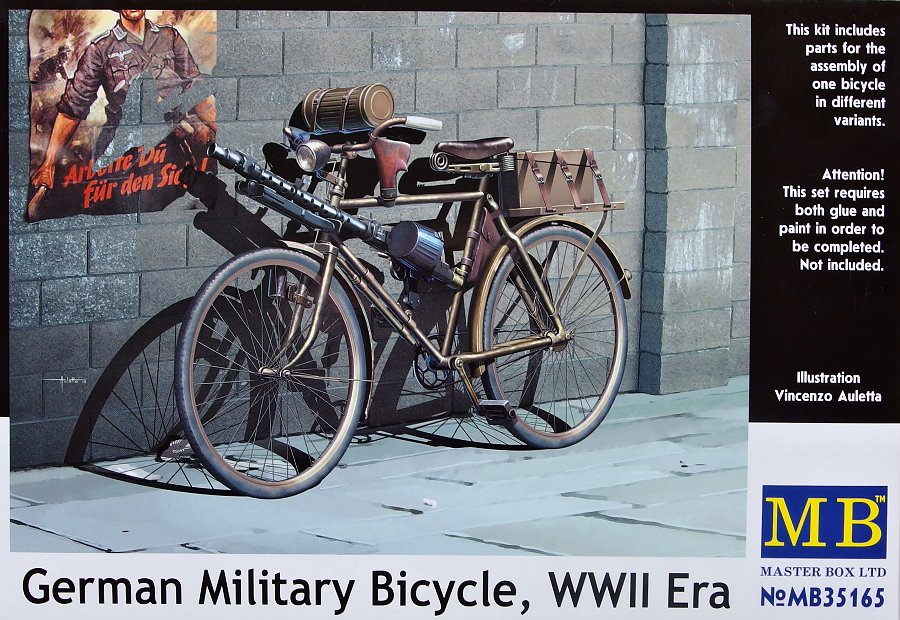 1/35 German Military Bicycle, WWII (incl. PE set)