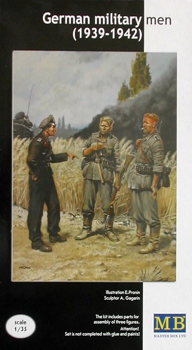 1/35 German military men (1939-1942)