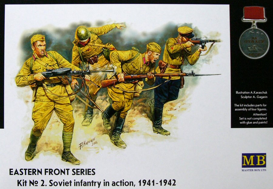 1/35 Soviet Infantry in action (1941-1942)