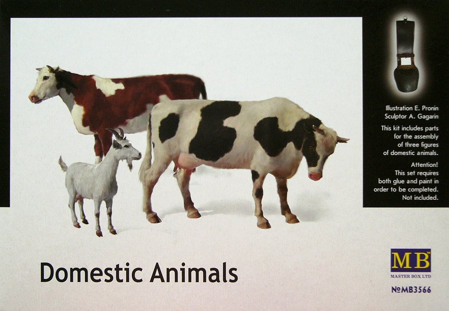 1/35 Domestic Animals (3 fig.)