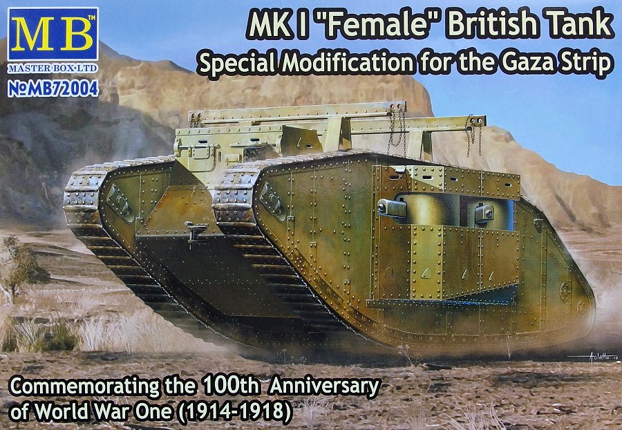 1/72 MK I FEMALE British Tank (Spec.M. Gaza Strip)