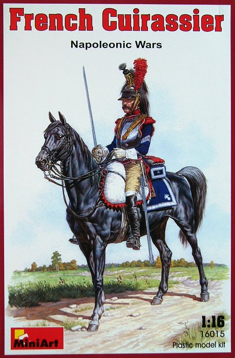 1/16 French Cuirassier on horse (Napoleonic Wars)