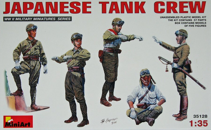 1/35 Japanese Tank Crew (5 fig.)