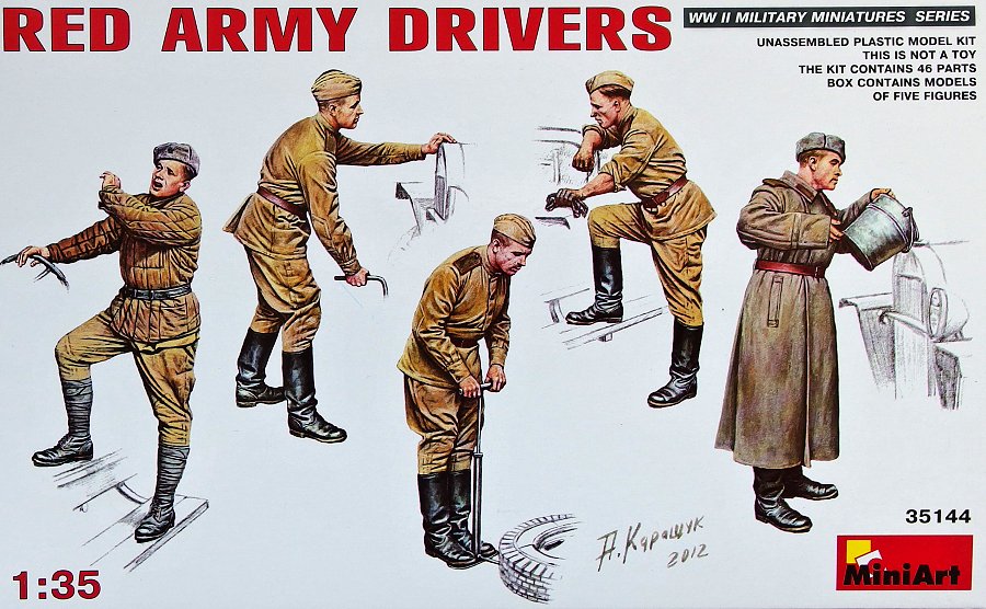 1/35 Red Army Drivers (5 fig.)