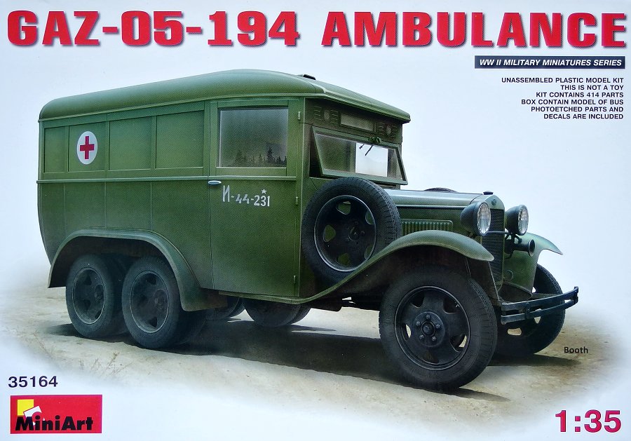 1/35 GAZ-05-194 AMBULANCE