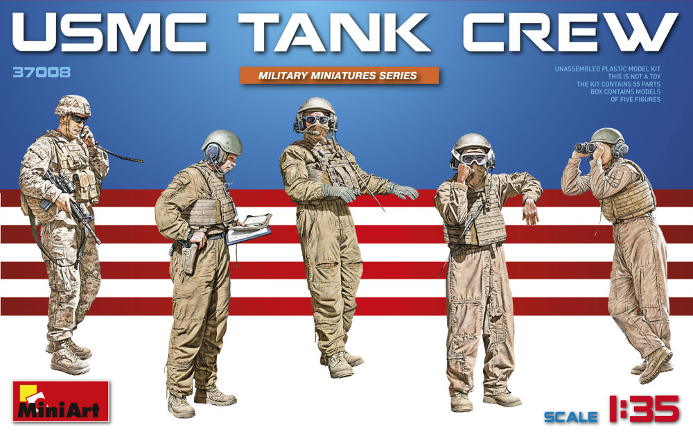 1/35 USMC Tank Crew (5 fig.)