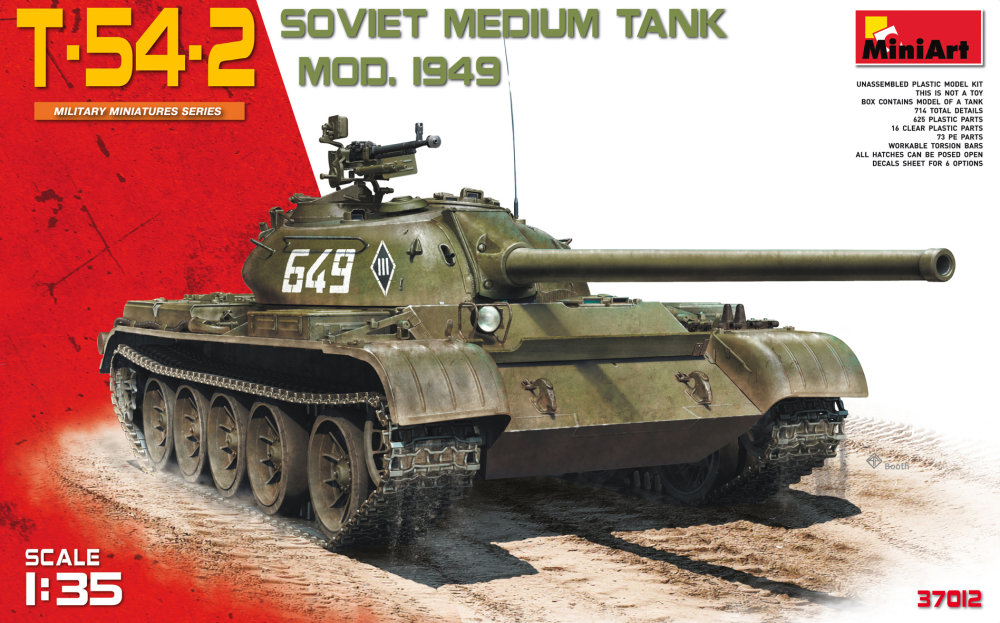 1/35 T-54-2 Soviet Medium Tank Mod.1949