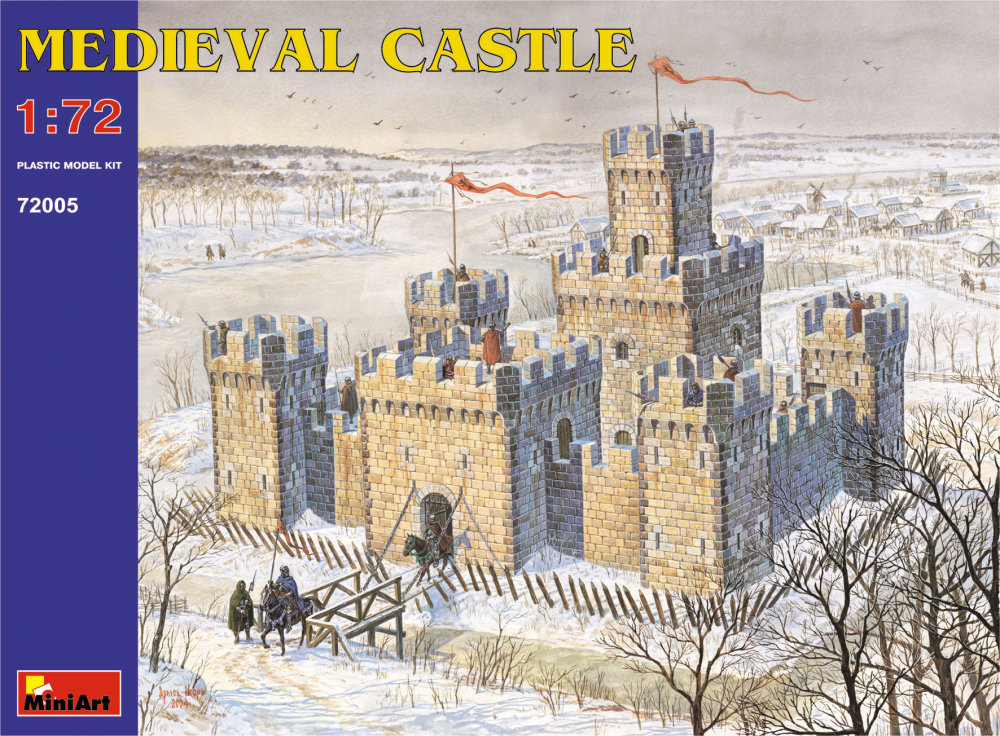 1/72 Medieval Castle