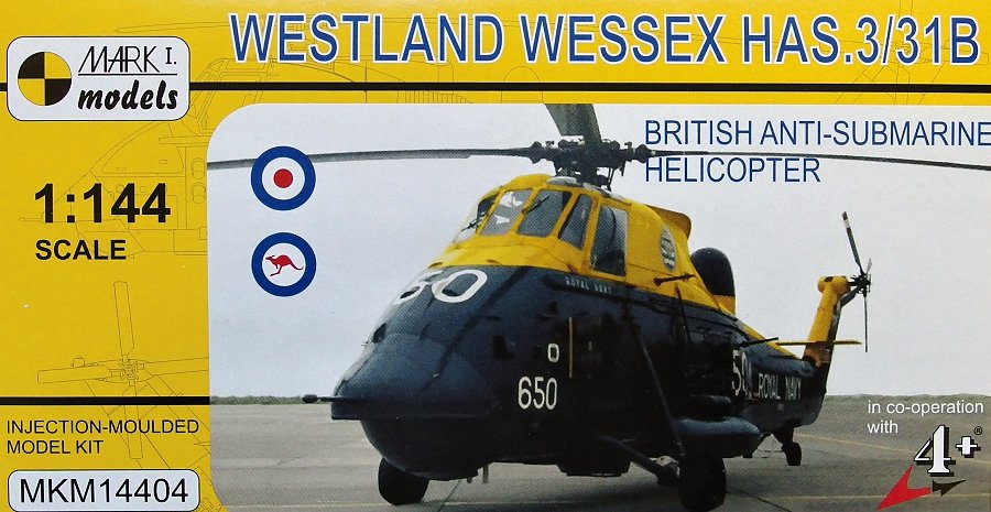 1/144 Westland Wessex HAS.3/31B (4x camo) 