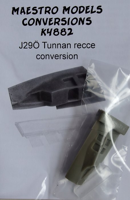 1/48 J29Ö Tunnan Recce conversion set