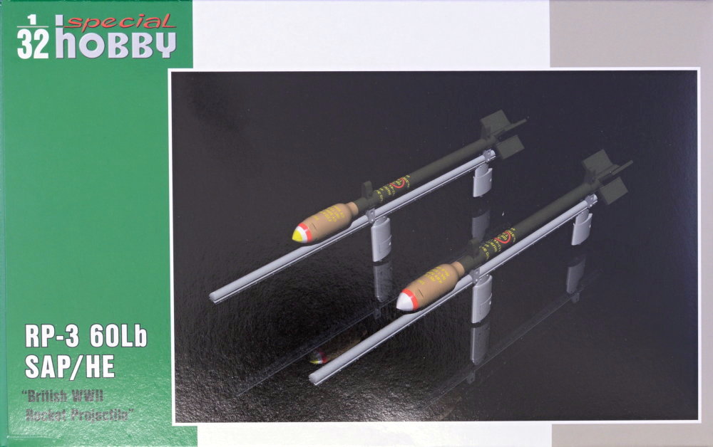 1/32 RP-3 60lb SAP/HE British Rocket Projectile