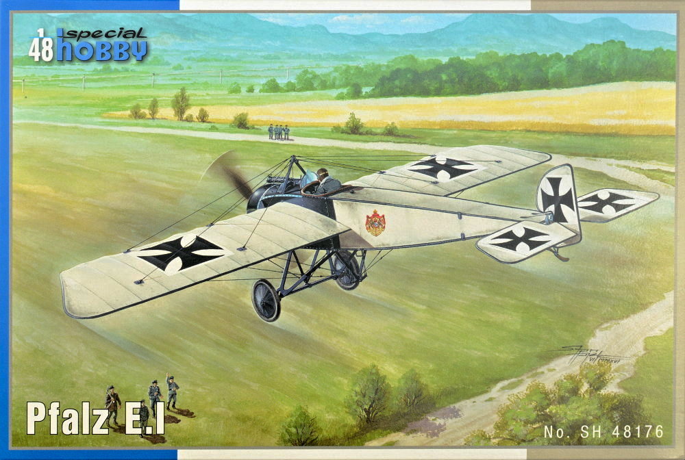 1/48 Pfalz E.I (3x camo, incl. PE set)