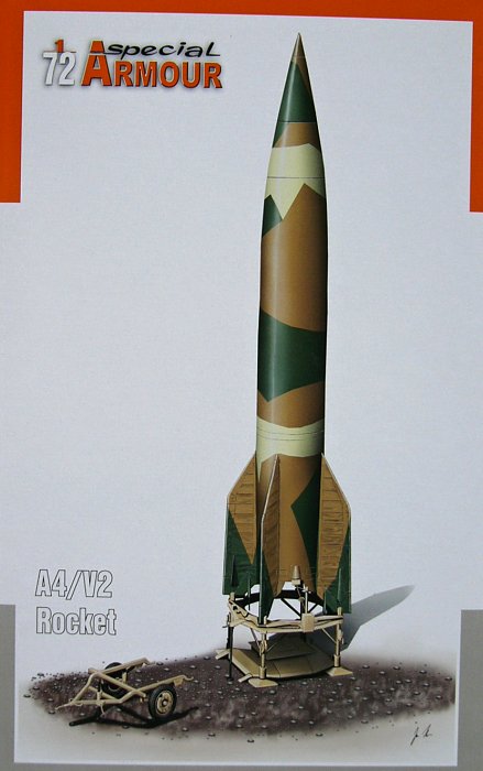 1/72 A4/V2 Rocket (5x camo)