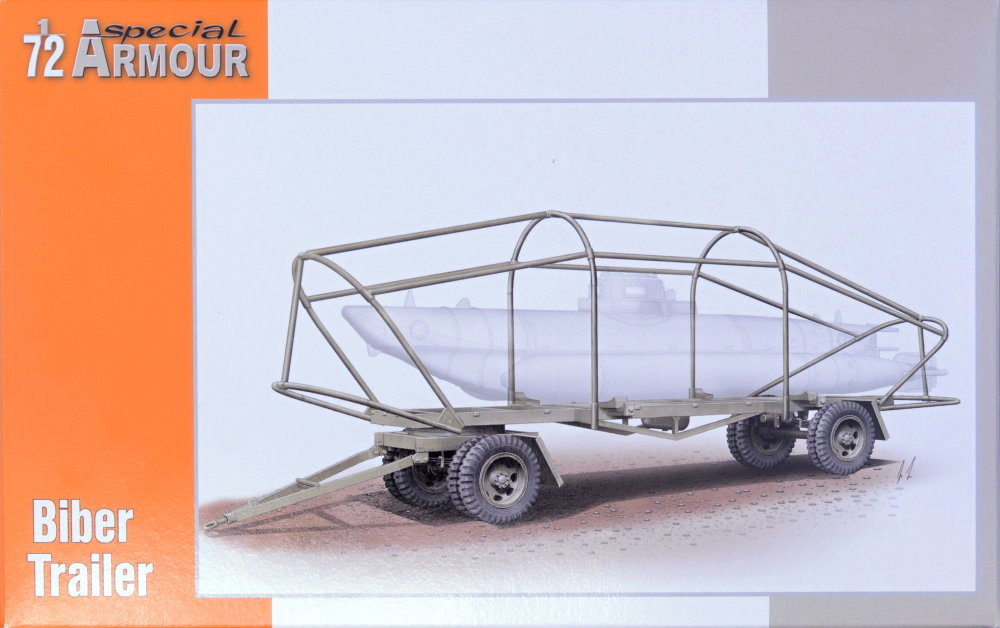 1/72 Biber Trailer