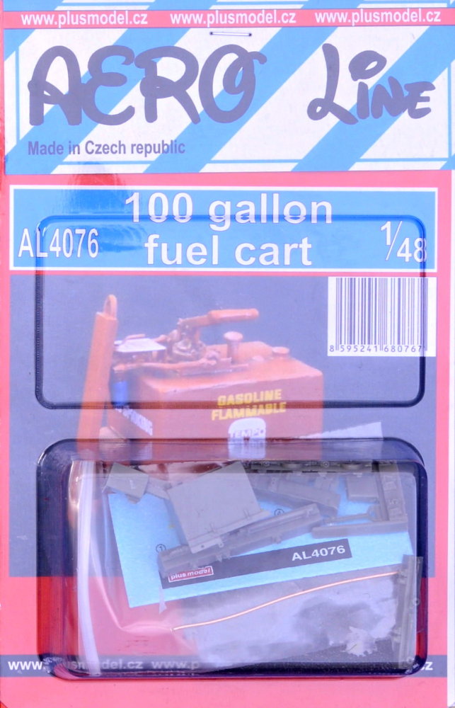 1/48 Fuel cart - 100 gallon (resin set w/decals)