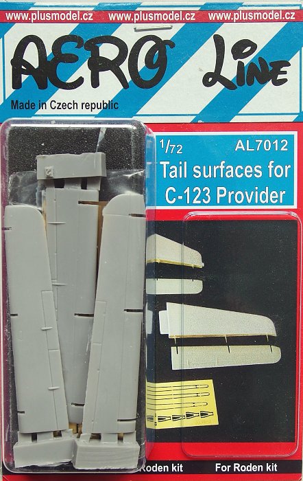 1/72 Tail surfaces for C-123 Provider (RDN)