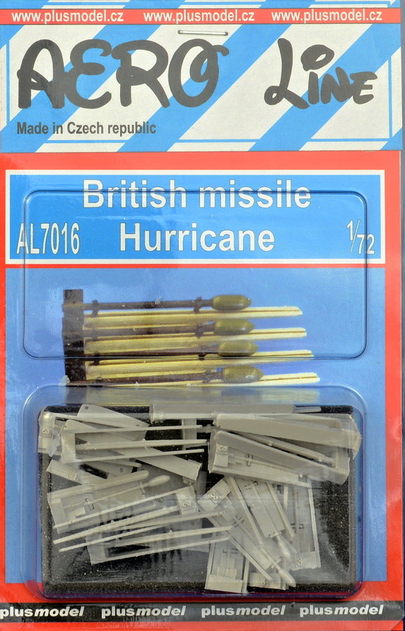 1/72 British missile - Hurricane (resin set)