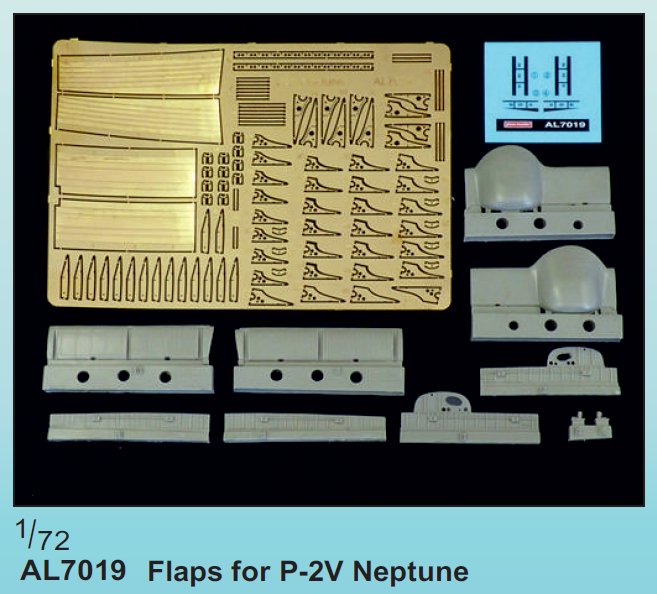 1/72 P2V Neptune - Flaps (resin set,PE & decals)