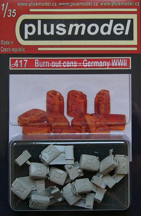 1/35 Burn-out cans - Germany, WWII