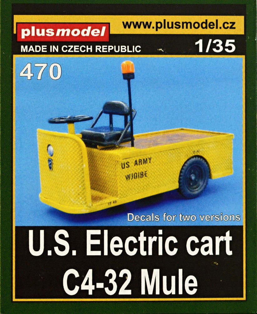 1/35 US Electric cart C4-32 Mule