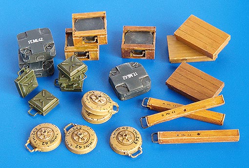 1/35 Antitank mines II (27 resin parts, decals)