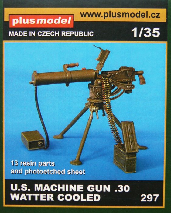 1/35 U.S. Machine Gun .30 Water Cooled