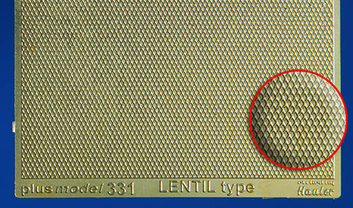 1/35 Engraved plate - Lentil type (PE set)