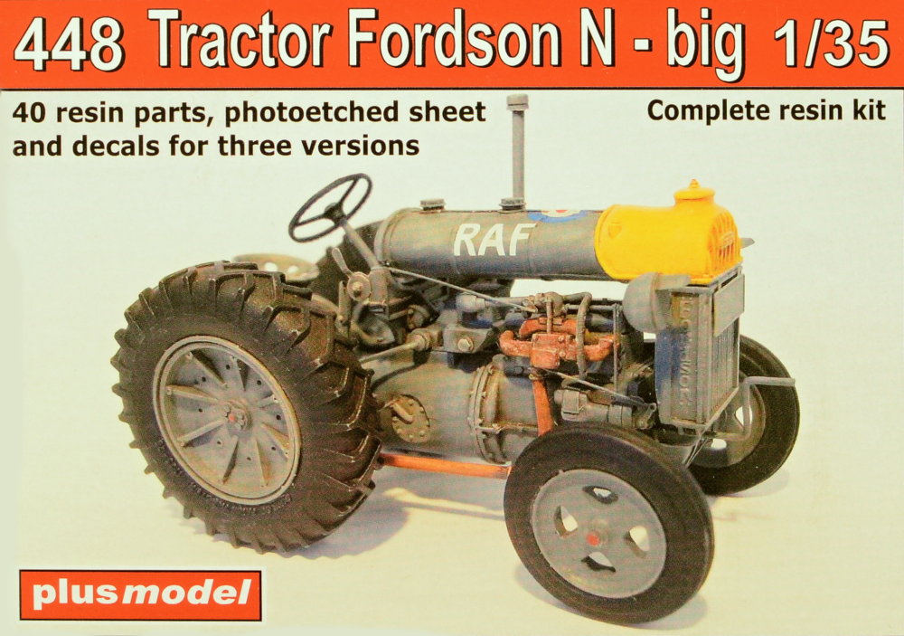 1/35 Tractor Fordson N - big (complete resin kit)