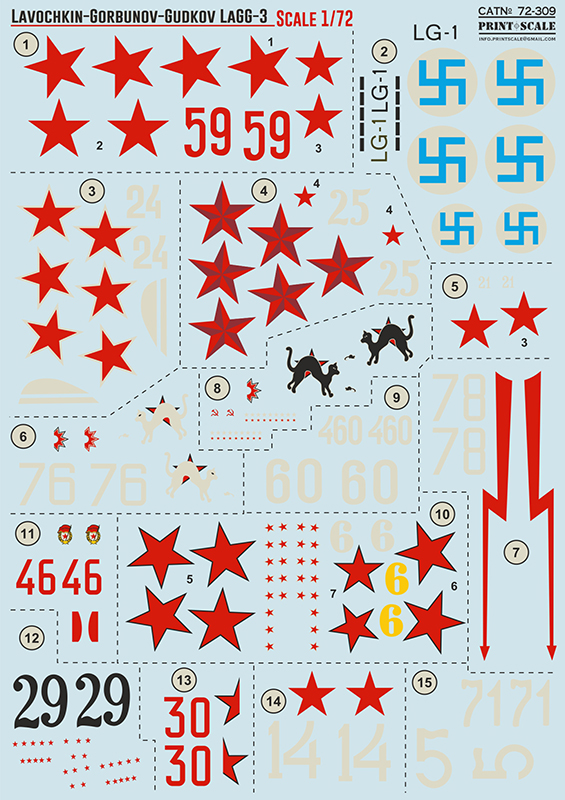 1/72 LaGG-3 (wet decals)