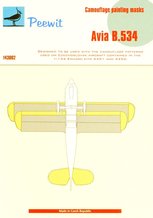 1/144 Camouflage mask Avia B.534 (EDU)