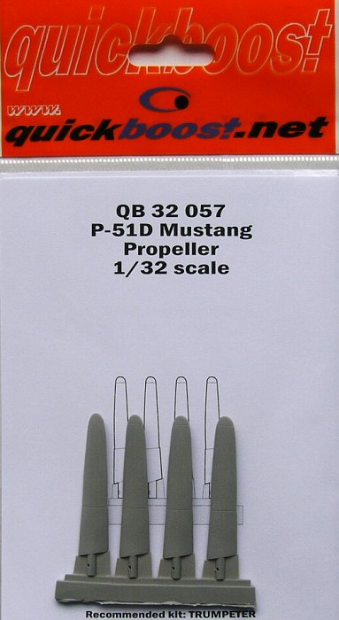 1/32 P-51D Mustang propeller  (TRUMP)