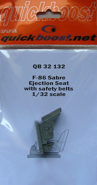 1/32 F-86 ejection seat with safety belts