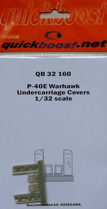 1/32 P-40E Warhawk undercarriage covers (HAS)