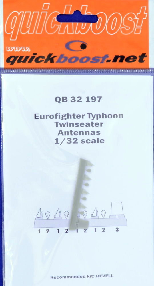 1/32 Eurofighter Typhoon twinseater antennas (REV)