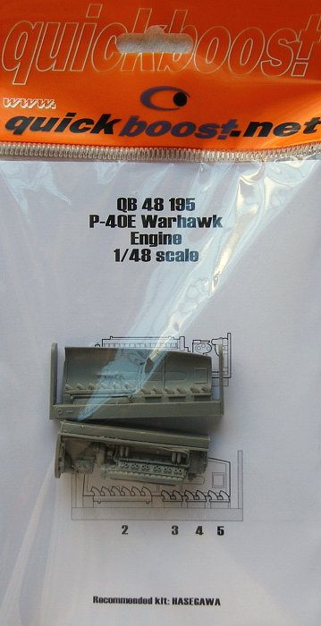 1/48 P-40E Warhawk engine  (HAS)