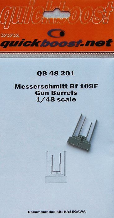 1/48 Bf 109F gun barrels   (HAS)