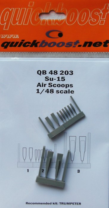 1/48 Su-15 Air Scoops   (TRUMP)