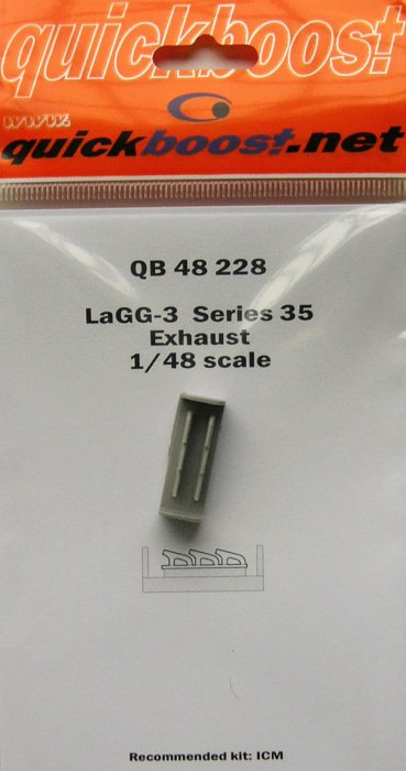 1/48 LaGG 3 series 35 exhaust   (ICM)