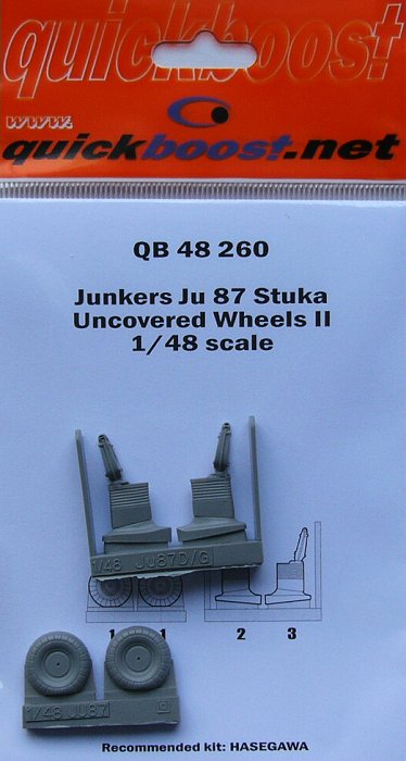 1/48 Junkers Ju 87 Stuka uncovered wheel II (HAS)