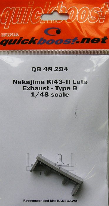 1/48 Nakajima Ki43-II late exhaust - type B  (HAS)