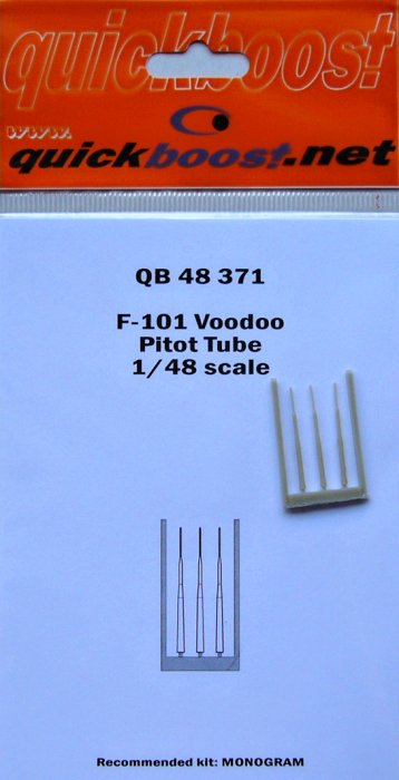 1/48 F-101 Voodoo pitot tube  (MONO)