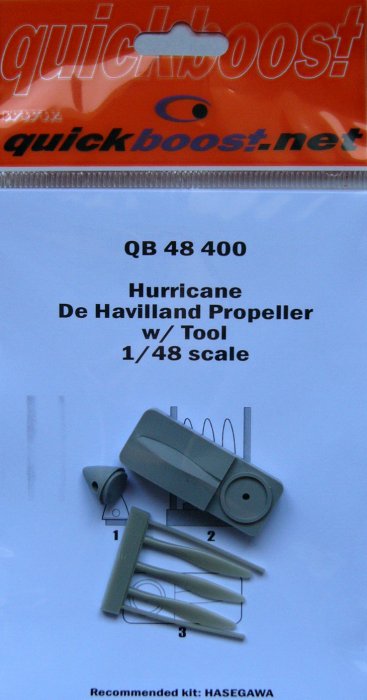 1/48 Hurricane De Havilland propeller w/tool (HAS)