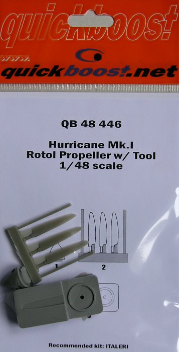 1/48 Hurricane Mk.I rotol propeller w/tool (ITAL)